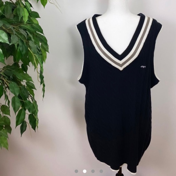 Y2K Enyce Sweater vest Size L - Picture 2 of 4